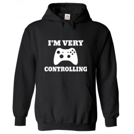 I'm Very Controlling Funny Controller Design Kids & Adults Unisex Hoodie